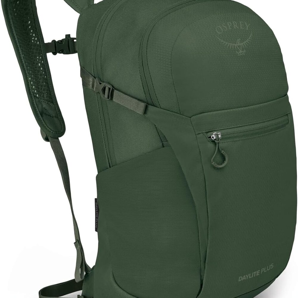 Osprey Daylite Plus Commuter Backpack, Green OS | everyday bag, campus pack, laptop carry, Green color, OS size