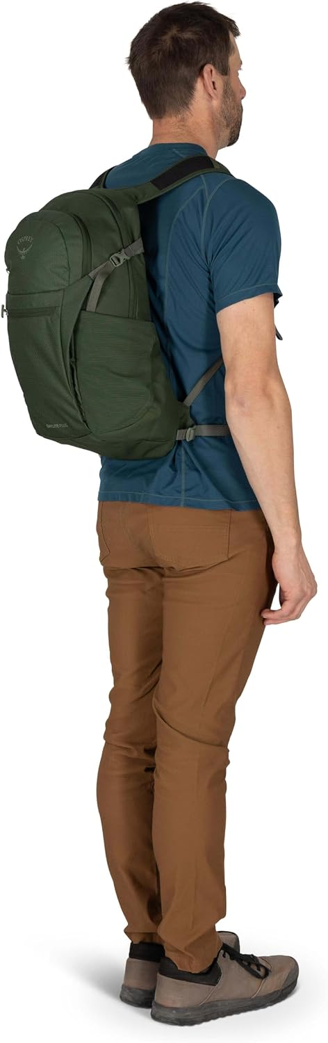 Osprey Daylite Plus Commuter Backpack, Green OS | everyday bag, campus pack, laptop carry, Green color, OS size - Image 11