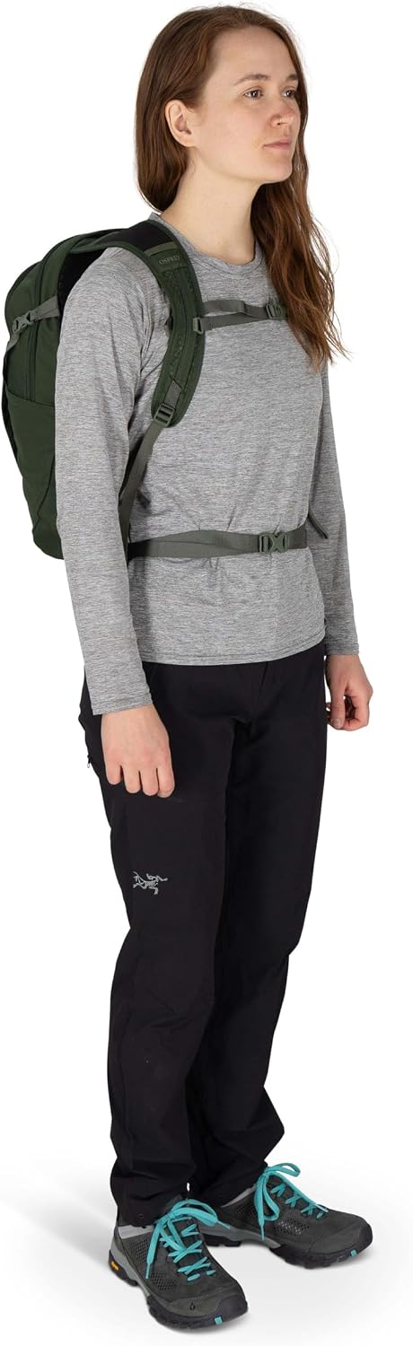 Osprey Daylite Plus Commuter Backpack, Green OS | everyday bag, campus pack, laptop carry, Green color, OS size - Image 12